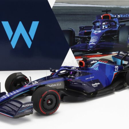 MINICHAMPS 1/18 WILLIAMS | F1 FW44 TEAM WILLIAMS RACING N 23 BAHRAIN GP 2022 ALEXANDER ALBON | BLUE