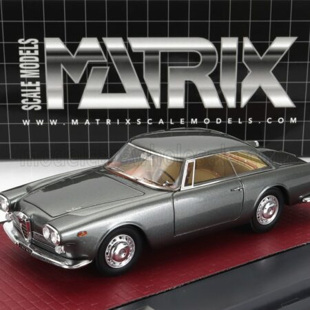 MATRIX SCALE MODELS 1/43 ALFA ROMEO | 2000 PRAHO TOURING 1960 | GREY