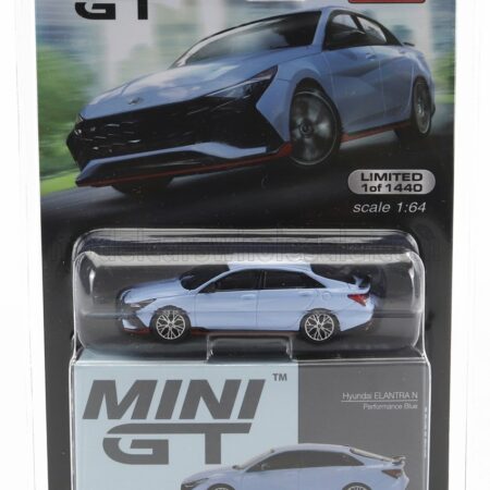 TRUESCALE 1/64 HYUNDAI | ELANTRA N LHD 2021 | PERFORMANCE BLUE