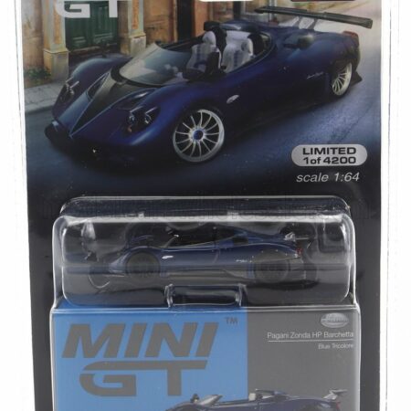 TRUESCALE 1/64 PAGANI | ZONDA HP BARCHETTA LHD 2018 | BLUE