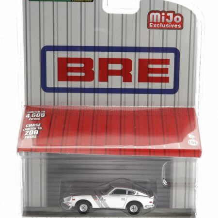 GREENLIGHT 1/64 DATSUN | 240Z COUPE BRE 1971 | WHITE SILVER