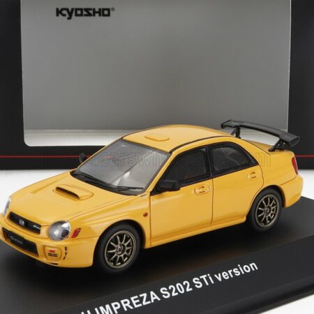 KYOSHO 1/43 SUBARU | IMPREZA (S202) 2002 | YELLOW