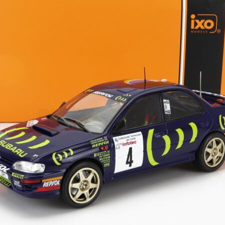 IXO-MODELS 1/24 SUBARU | IMPREZA 555 REPSOL N 4 RALLY TOUR DE CORSE 1995 C.McRAE - D.RINGER | BLUE YELLOW