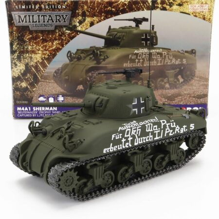 CORGI 1/50 TANK | M4A1 SHERMAN MILITARY 1943 | MILITARY CAMOUFLAGE