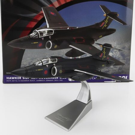 CORGI 1/72 HAWKER | S.2B SIDDELEY BUCCANEER MILITARY AIRPLNE 1983 | MILITARY BLACK