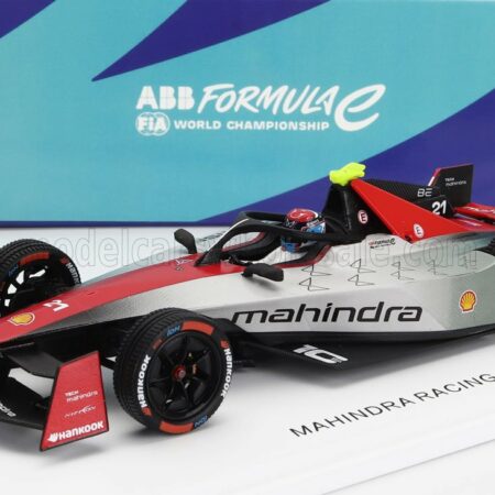 SPARK-MODEL 1/43 MAHINDRA | FORMULA-E M9 ELECTRO TEAM MAHINDRA RACING N 21 SEASON 2023-2024 NYCK DE VRIES | WHITE RED BLACK