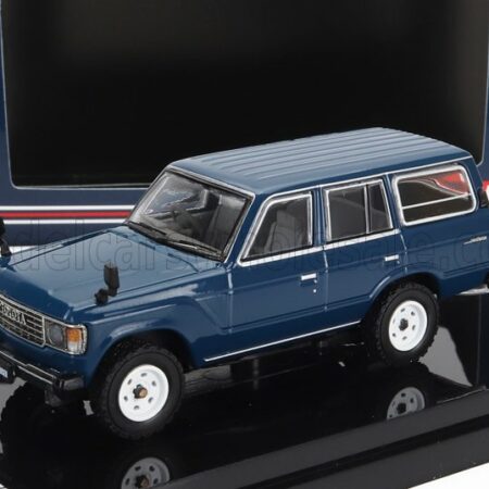 IGNITION-MODEL 1/64 TOYOTA | LAND CRUISER J60 GX 1981 | BLUE