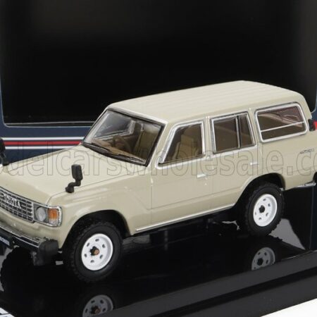 IGNITION-MODEL 1/64 TOYOTA | LAND CRUISER J60 GX 1981 | CREAM