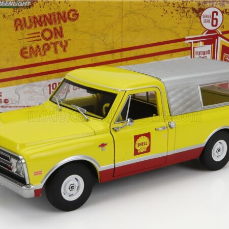 GREENLIGHT 1/24 CHEVROLET | C-10 PICK-UP SHELL 1968 | YELLOW SILVER