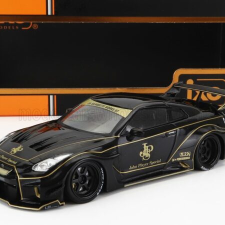 IXO-MODELS 1/43 NISSAN | 35GT-RR JSP LB-SILHOUETTE WORKS GT RHD 2019 | BLACK GOLD