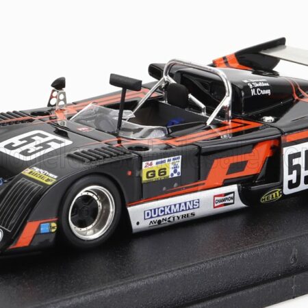 TROFEU 1/43 CHEVRON | B36B COSWORTH S4 TEAM CHEVRON RACING N 55 24h LE MANS 1982 M.BIRRANE - J.SHELDON - N.CRANG | BLACK ORANGE