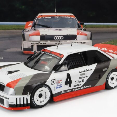 WERK83 1/18 AUDI | 90 QUATTRO TEAM AUDI SPORT N 4 WINNER IMSA WATKINS GLEN 1989 WALTER ROHRL - HANS JOACHIM STUCK | WHITE GREY RED