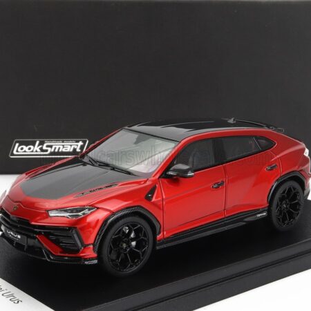 LOOKSMART 1/43 LAMBORGHINI | URUS PERFORMANTE 2022 | ROSSO EFESTO - RED CARBON