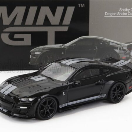 TRUESCALE 1/64 FORD USA | MUSTANG GT500 DRAGON SNAKE CONCEPT COUPE 2021 | BLACK