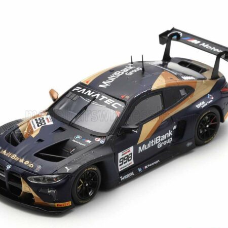 SPARK-MODEL 1/43 BMW | 4-SERIES M4 GT3 TEAM ROWE RACING N 998 24h SPA 2023 D.HARPER - N.VERHAGEN - M.HESSE | BLACK