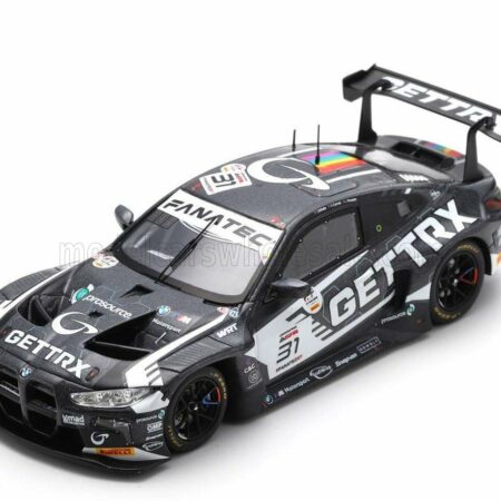 SPARK-MODEL 1/43 BMW | 4-SERIES M4 TEAM WRT N 31 24h SPA 2023 T.WHALE - A.CARROLL - L.PROCTOR | BLACK WHITE