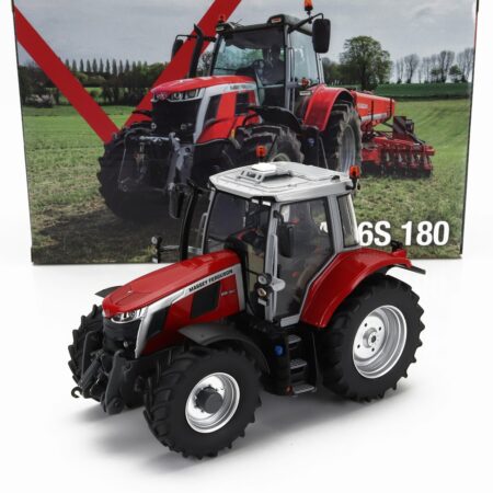 UNIVERSAL HOBBIES 1/32 MASSEY FERGUSON | MF6S.180 TRACTOR 2021 | RED GREY