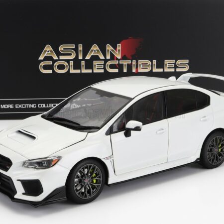 SUN-STAR 1/18 SUBARU | IMPREZA STi (S207) CUSTOM VERSION 2018 | CRYSTAL WHITE PEARL