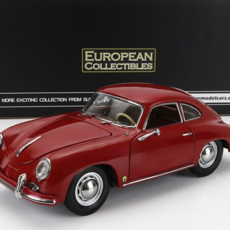 SUN-STAR 1/18 PORSCHE | 356A 1500 GS CARRERA GT COUPE 1957 | POLYANTHA RED