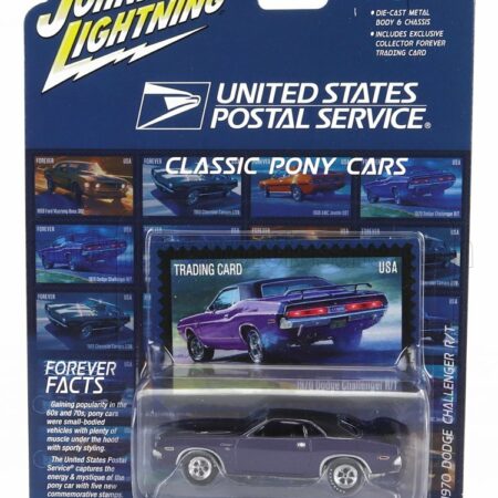 JOHNNY LIGHTNING 1/64 DODGE | CHALLENGER R/T COUPE 1970 | PURPLE