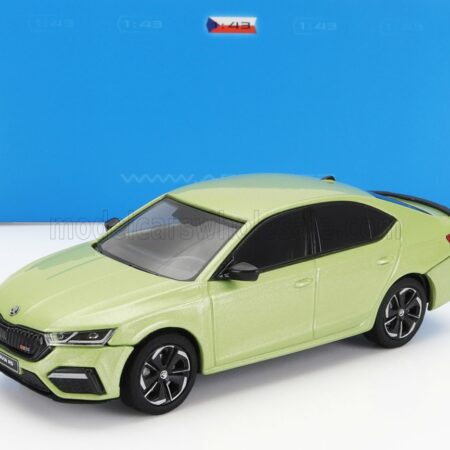 ABREX 1/43 SKODA | OCTAVIA IV RS 2020 | LIGHT GREEN MET