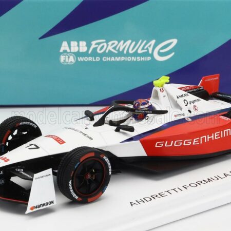 SPARK-MODEL 1/43 PORSCHE | FORMULA-E 99X ELCTRIC TEAM ANDRETTI N 17 SEASON 2023-2024 NORMAN NATO | WHITE RED BLACK