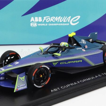 SPARK-MODEL 1/43 MAHINDRA | FORMULA-E M9 ELECTRO TEAM ABT CUPRA N 11 SEASON 2023-2024 LUCAS DI GRASSI | BLUE YELLOW