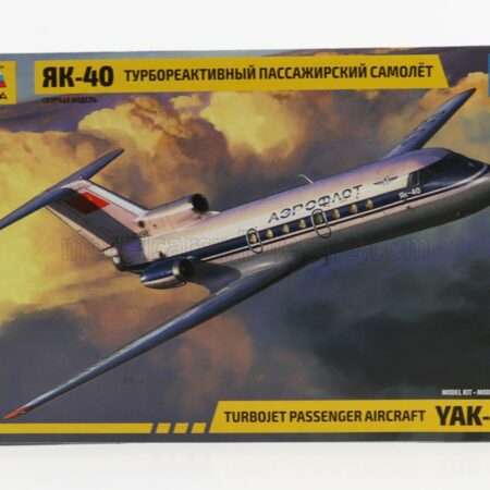 ZVEZDA 1/144 YAKOVLEV | YAK-40 TURBOJET PASSENGER AIRCRAFT AIRPLANE 1968 | /