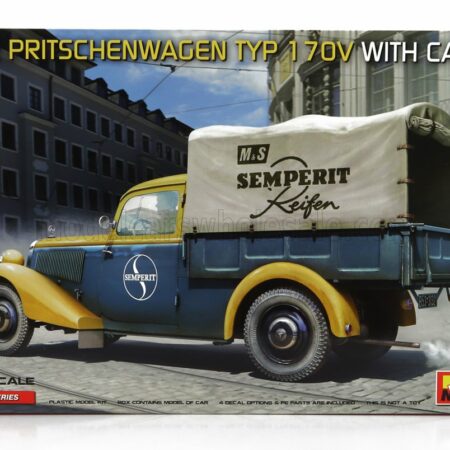 MINIART 1/35 MERCEDES BENZ | TYPE 170V LIEFER PRITSCHENWAGEN SEMPERIT WITH CANVAS 1935 | /