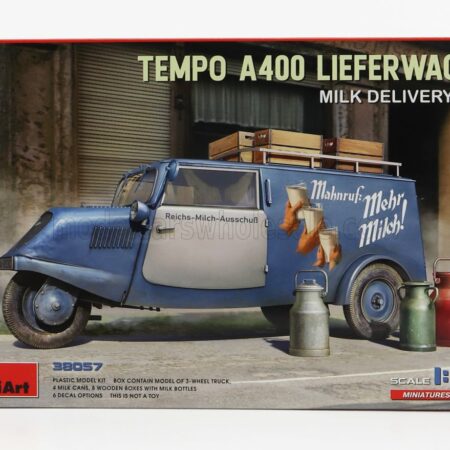 MINIART 1/35 TEMPO | A400 LIEFERWAGEN 3-WHEELS MILK DELIVERY VAN 1962 | /