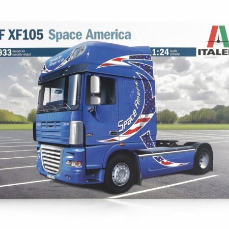 ITALERI 1/24 DAF | XF105 510 SPACE AMERICA TRACTOR TRUCK 2-ASSI 2011 | /