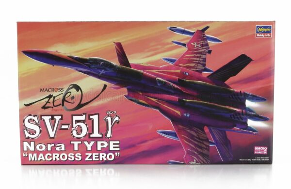 HASEGAWA 1/72 TV SERIES | SV-51Y NORA TYPE ADVANCE VARIABLE FIGHTER AIRPLANE MACROSS ZERO | /