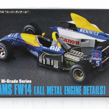 HASEGAWA 1/24 WILLIAMS | F1 FW14B RENAULT N 5 WORLD CHAMPION SEASON 1992 NIGEL MANSELL - ALL METAL ENGINE DATAILS | /