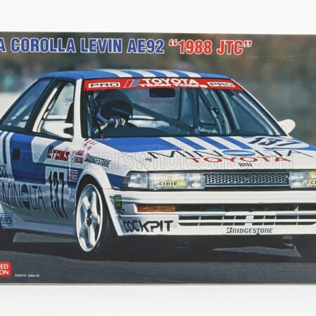 HASEGAWA 1/24 TOYOTA | COROLLA LEVIN AE92 TEAM MINOLTA N 137 JTC SEASON 1988 K.MISAKI | /