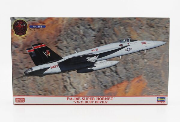 HASEGAWA 1/72 BOEING | F/A-18E SUPER HORNET VX-31 DUST DEVILS AIRPLANE MILITARY 1995 | /