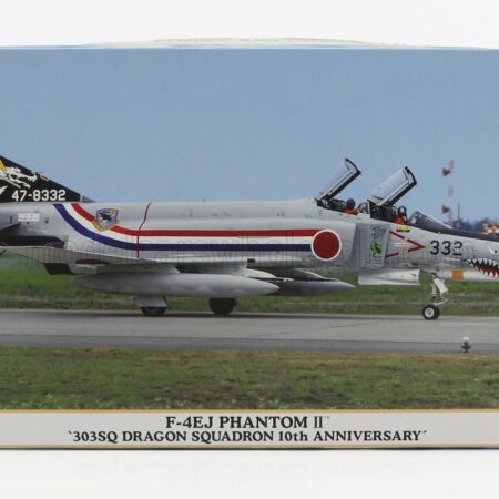 HASEGAWA 1/72 McDONNEL DOUGLAS | F-4EJ PHANTOM II 303SQ DRAGON SQUADRON MILITARY AIRPLANE 1960 | /