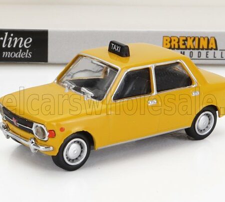 BREKINA PLAST 1/87 FIAT | 128 TAXI 1969 | YELLOW