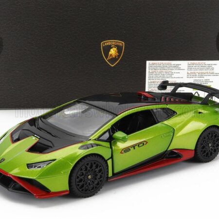 RASTAR 1/32 LAMBORGHINI | HURACAN STO LP640-2 2021 | GREEN ORANGE