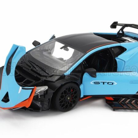 RASTAR 1/32 LAMBORGHINI | HURACAN STO LP640-2 2021 | LIGHT BLUE ORANGE