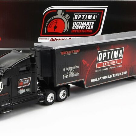 GREENLIGHT 1/64 KENWORTH | T2000 TRUCK OPTIMA BATTERIES 2012 | BLACK