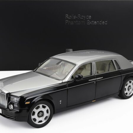 KYOSHO 1/18 ROLLS ROYCE | PHANTOM EWB LIMOUSINE 2012 | BLACK SILVER