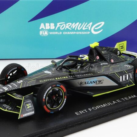 SPARK-MODEL 1/43 ERT | FORMULA-E X24 TEAM ERT N 3 SEASON 2023-2024 SERGIO SETTE CAMARA | GREY YELLOW