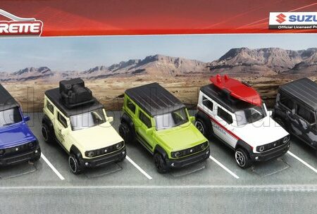 MAJORETTE 1/64 SUZUKI | SET 5X JIMNY JB74 2018 | VARIOUS