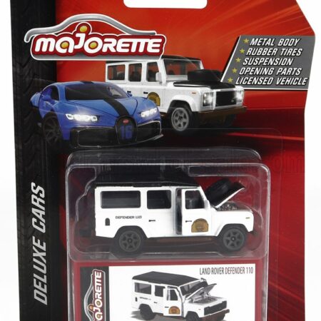 MAJORETTE 1/64 LAND ROVER | DEFENDER 110 1999 | WHITE