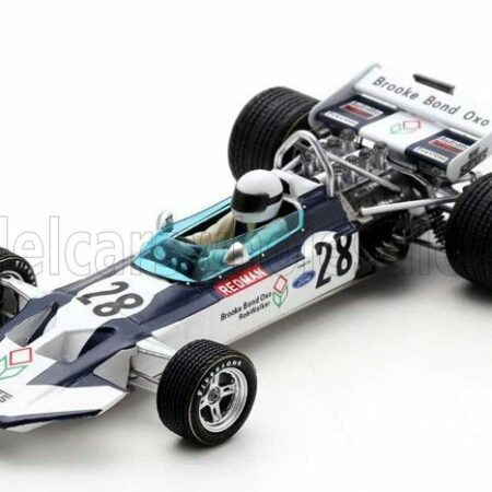 SPARK-MODEL 1/43 SURTEES | F1  TS7 N 28 SUD AFRICAN GP 1971 BRIAN REDMANN | WHITE BLUE