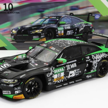 MINICHAMPS 1/18 BMW | 4-SERIES M4 GT3 TEAM SCHUBERT MOTORSPORT N 10 WINNER RED BULL RING ADAC GT MASTERS 2022 BEN GREEN - NIKLAS KRUTTEN | BLACK