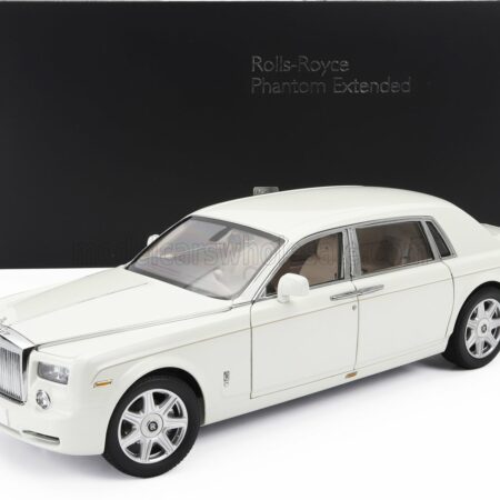 KYOSHO 1/18 ROLLS ROYCE | PHANTOM EWB LIMOUSINE 2012 | ENGLISH WHITE