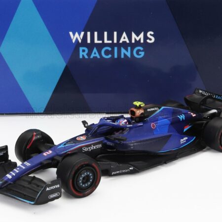 SPARK-MODEL 1/64 WILLIAMS | F1  FW45 TEAM WILLIAMS RACING N 2 BAHRAIN GP 2023 LOGAN SARGEANT | BLUE