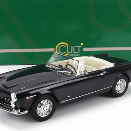 CULT-SCALE MODELS 1/18 ALFA ROMEO | 2600 SPIDER TOURING CABRIOLET OPEN 1961 | BLACK