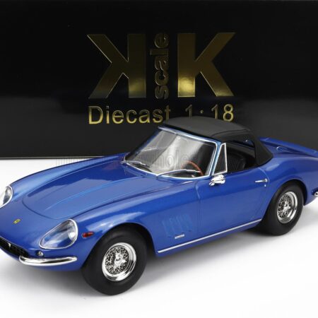 KK-SCALE 1/18 FERRARI | 275 GTB/4 NART SPIDER 1967 | BLUE MET